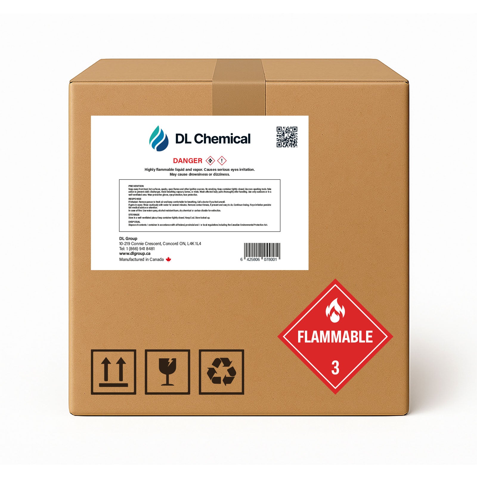 Isopropyl Alcohol Tech Grade 99% - Case