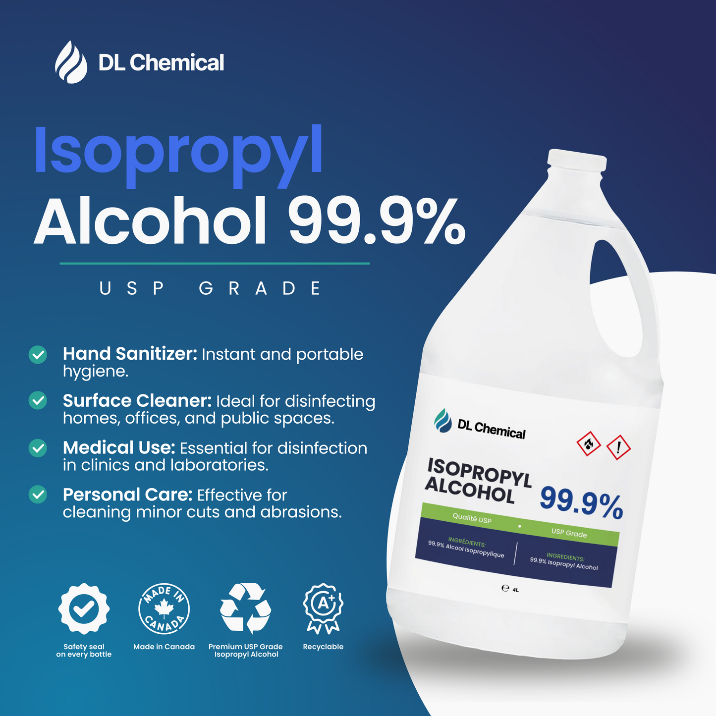 Isopropyl Alcohol USP 99%